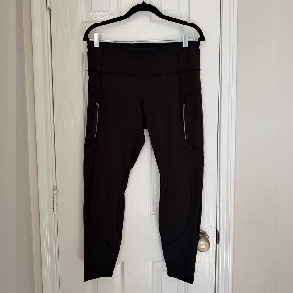 Athleta Black Rainier Tight Leggings